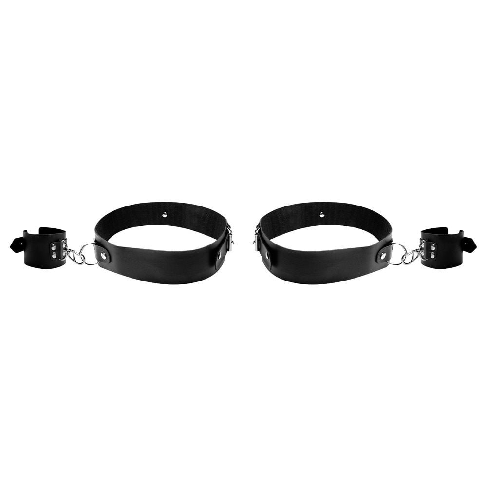 Algema Bracelete Punhos E Coxas Dominatrixxx