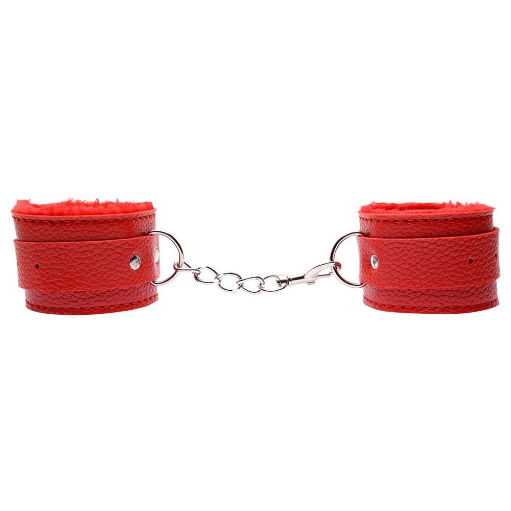 Algema Com Corrente E Fivelas Vermelha Sexy Import
