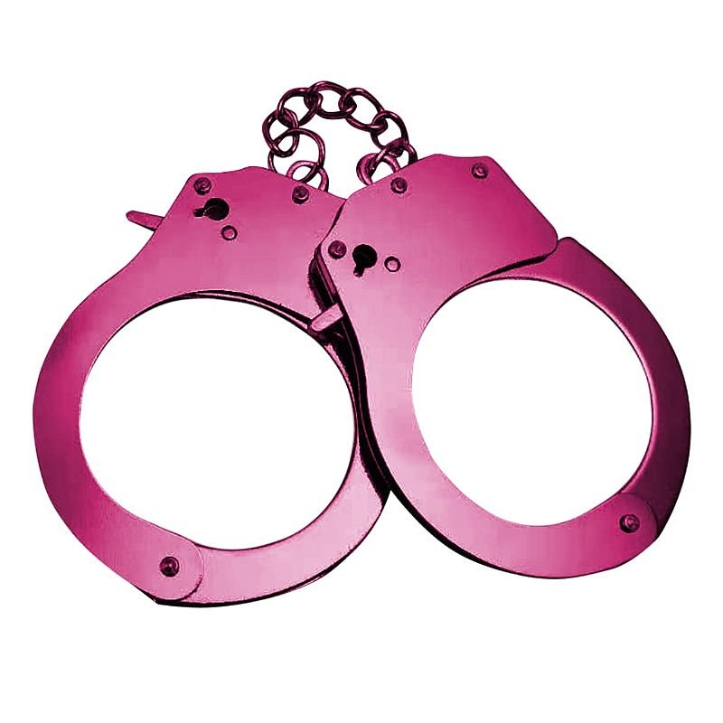 Algema de Metal Colorida - Pink
