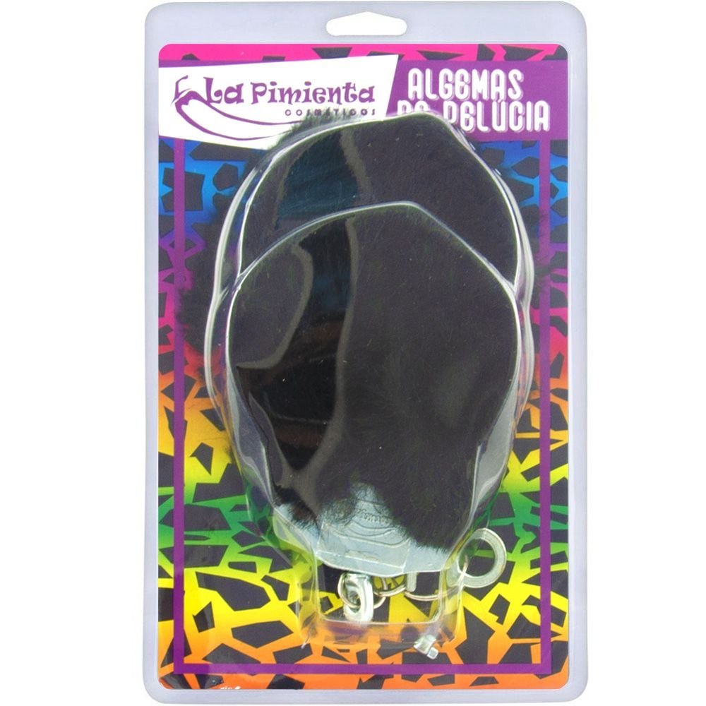 Algema Metal Com Pelúcia Reforçada La Pimienta
