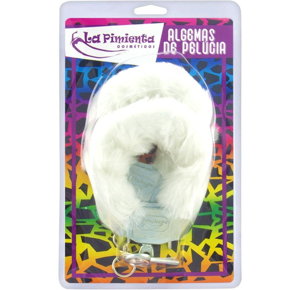 Algema Metal Com Pelúcia Reforçada La Pimienta