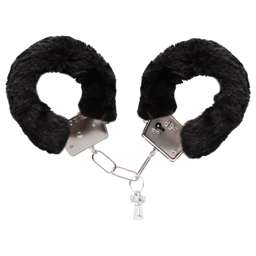 Algema Simples Metal Com Pelúcia Sensual Love