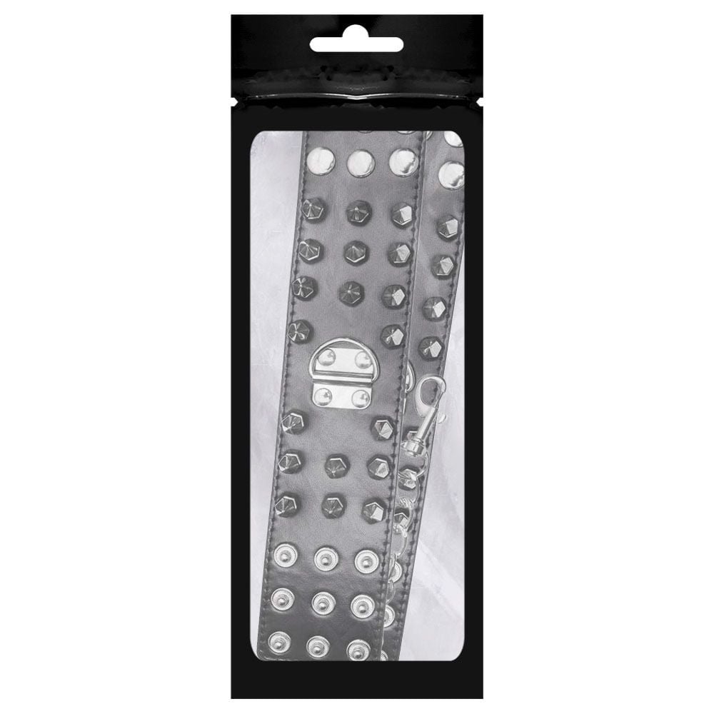 Algemas Couro Rebites Spike Metal Youvibe Vipmix