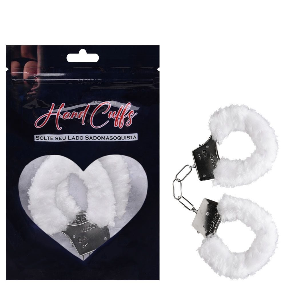 Algemas Do Amor Metal Com Pelúcia Sexy Import