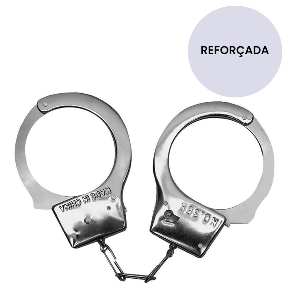 Algemas Reguláveis Reforçada Metal Vipmix
