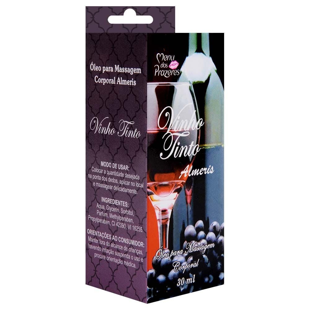 Almeris Oléo Beijável Térmico 30ml Menu Dos Prazeres