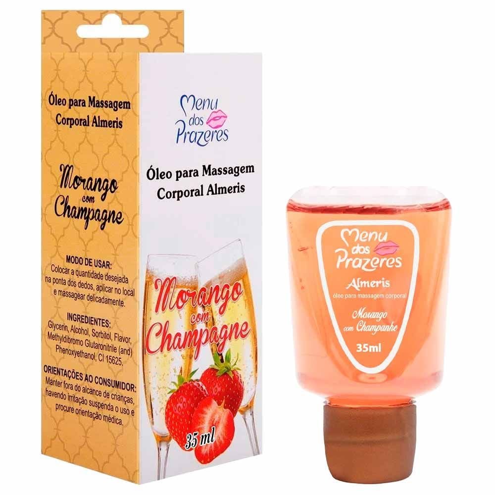 Almeris Oléo Beijável Térmico 30ml Menu Dos Prazeres