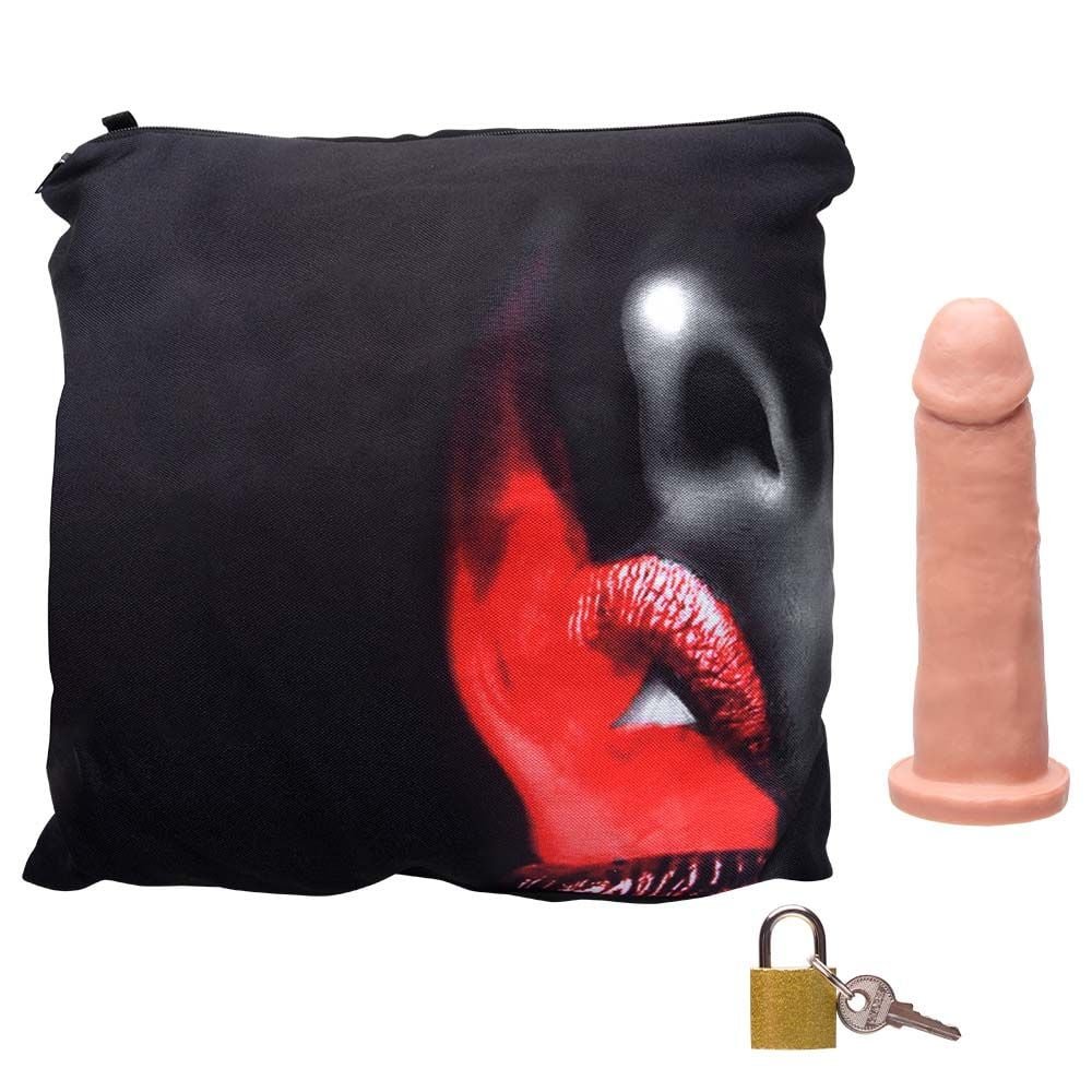 Almofada Boca Com Prótese Dominatrixxx