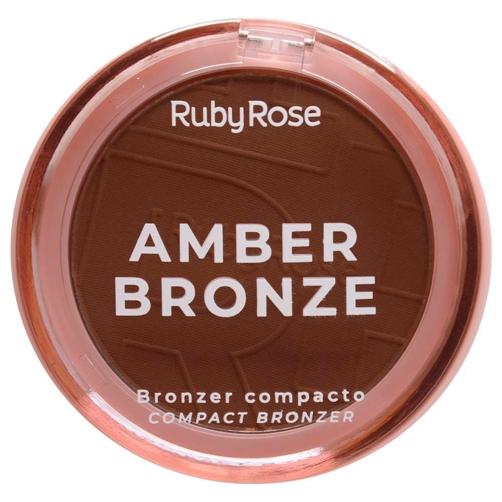 Amber Bronze Pó Compacto 7g Ruby Rose