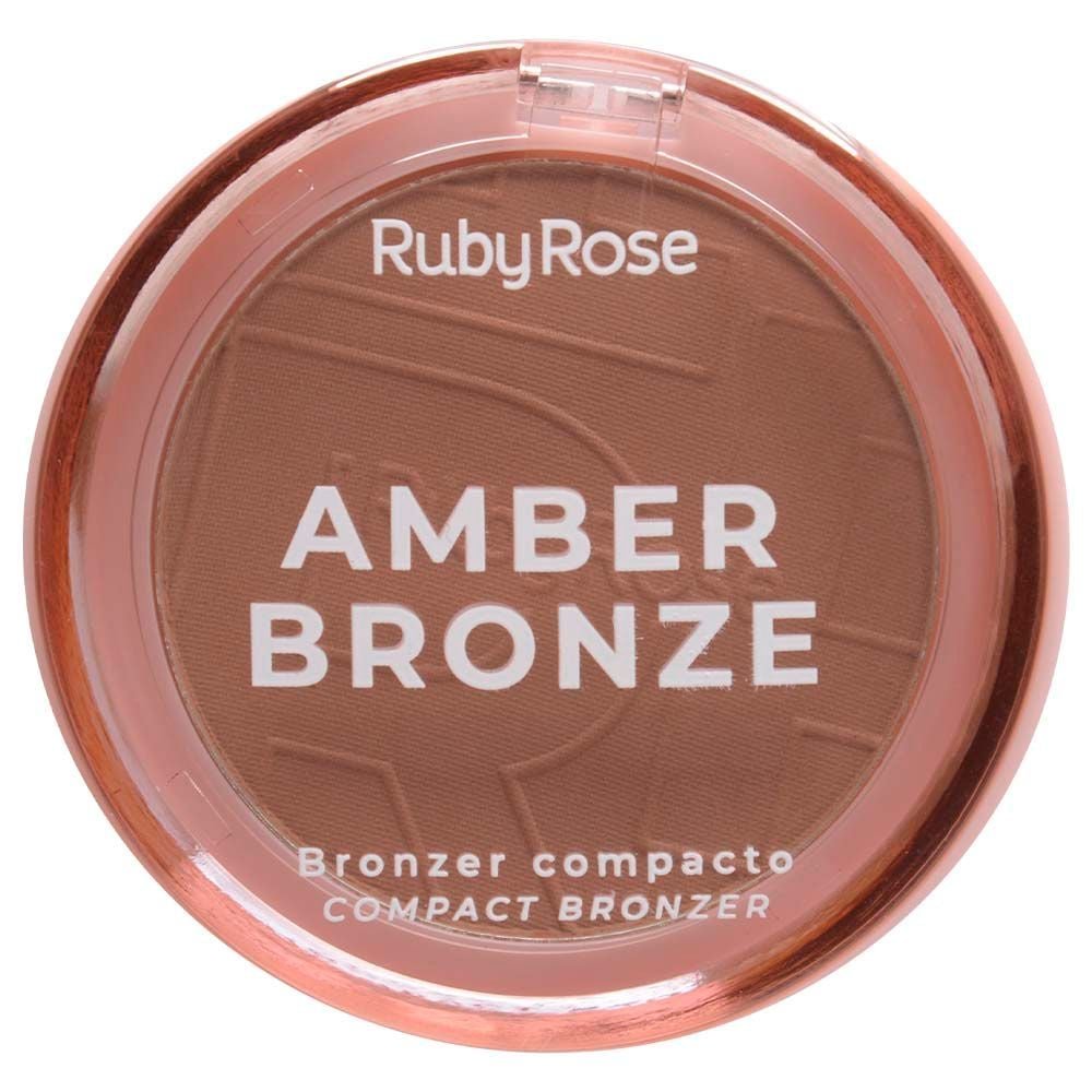 Amber Bronze Pó Compacto 7g Ruby Rose