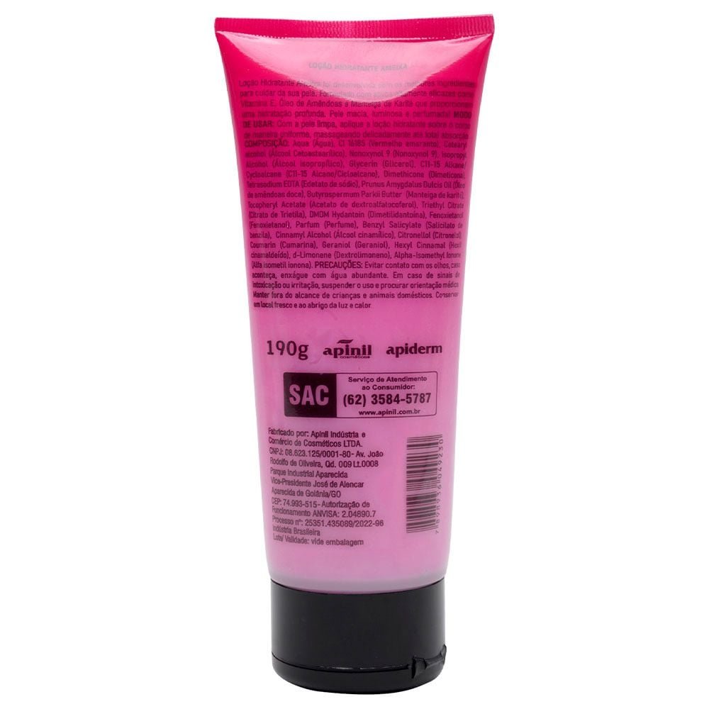 Ameixa Loção Hidratante Corporal 190g Apinil