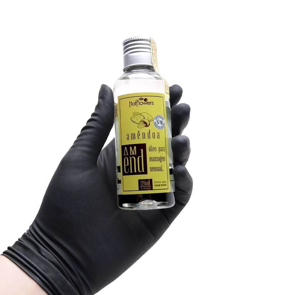 Amend óleo Mineral Para Massagem 120ml Hot Flowers