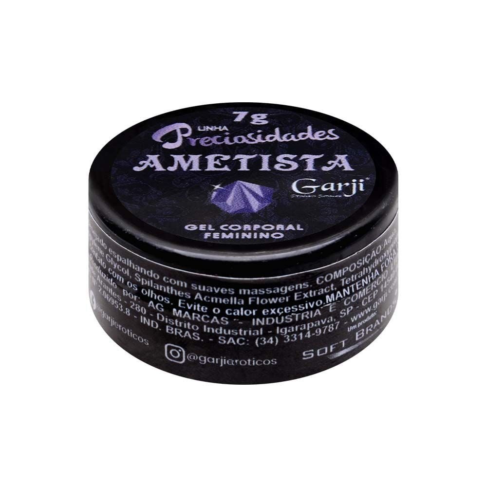 Ametista Gel Vibrador Líquido 7g Garji