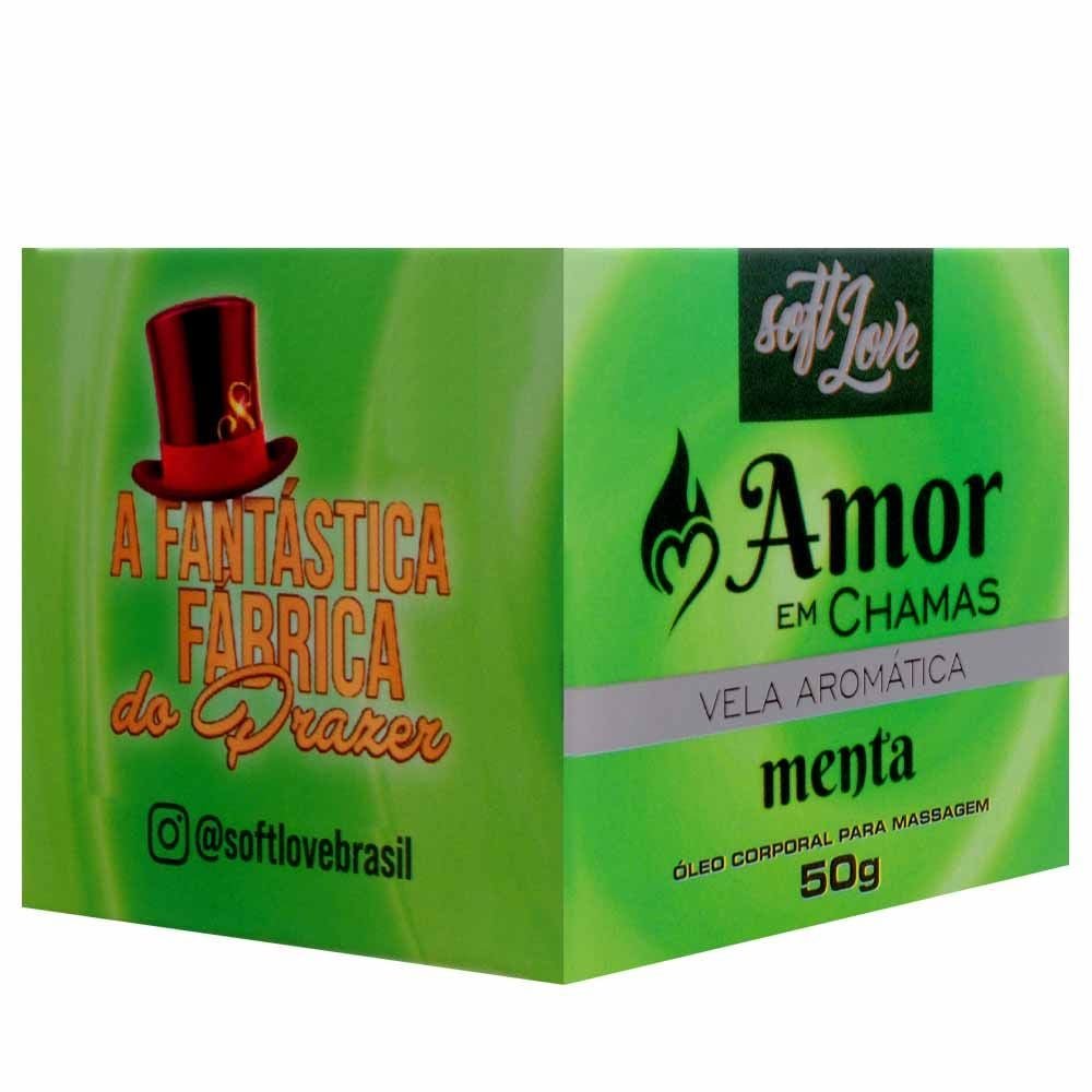 Amor Em Chamas Vela Aromática 50g Soft Love