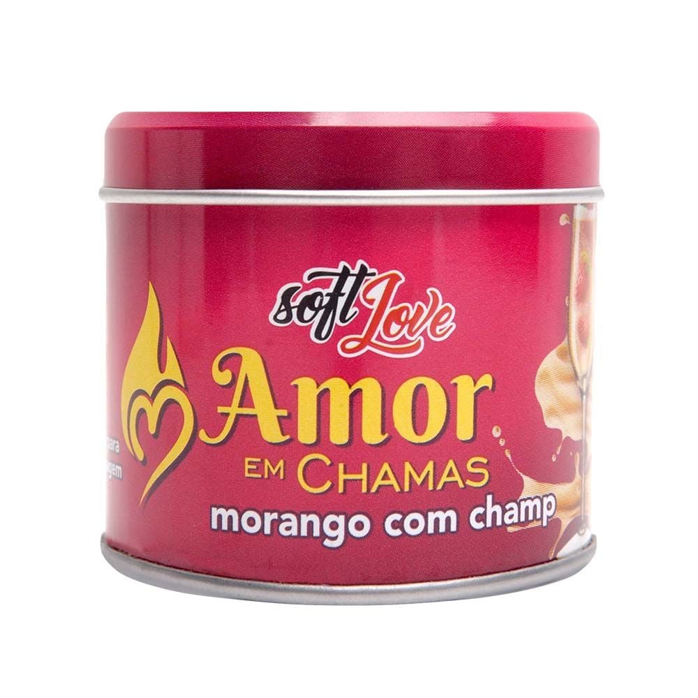 Amor Em Chamas Vela Aromática 50g Soft Love