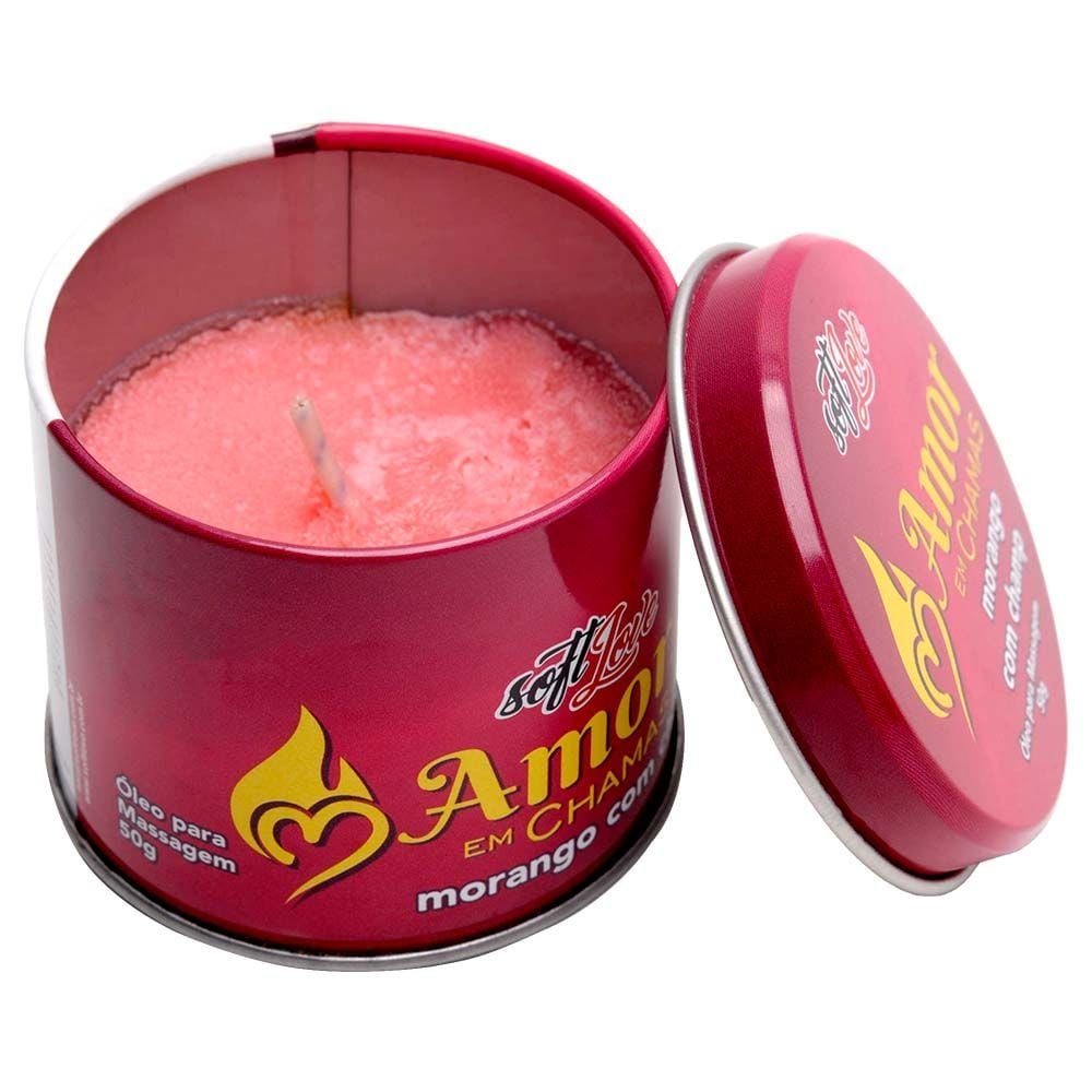 Amor Em Chamas Vela Aromática 50g Soft Love