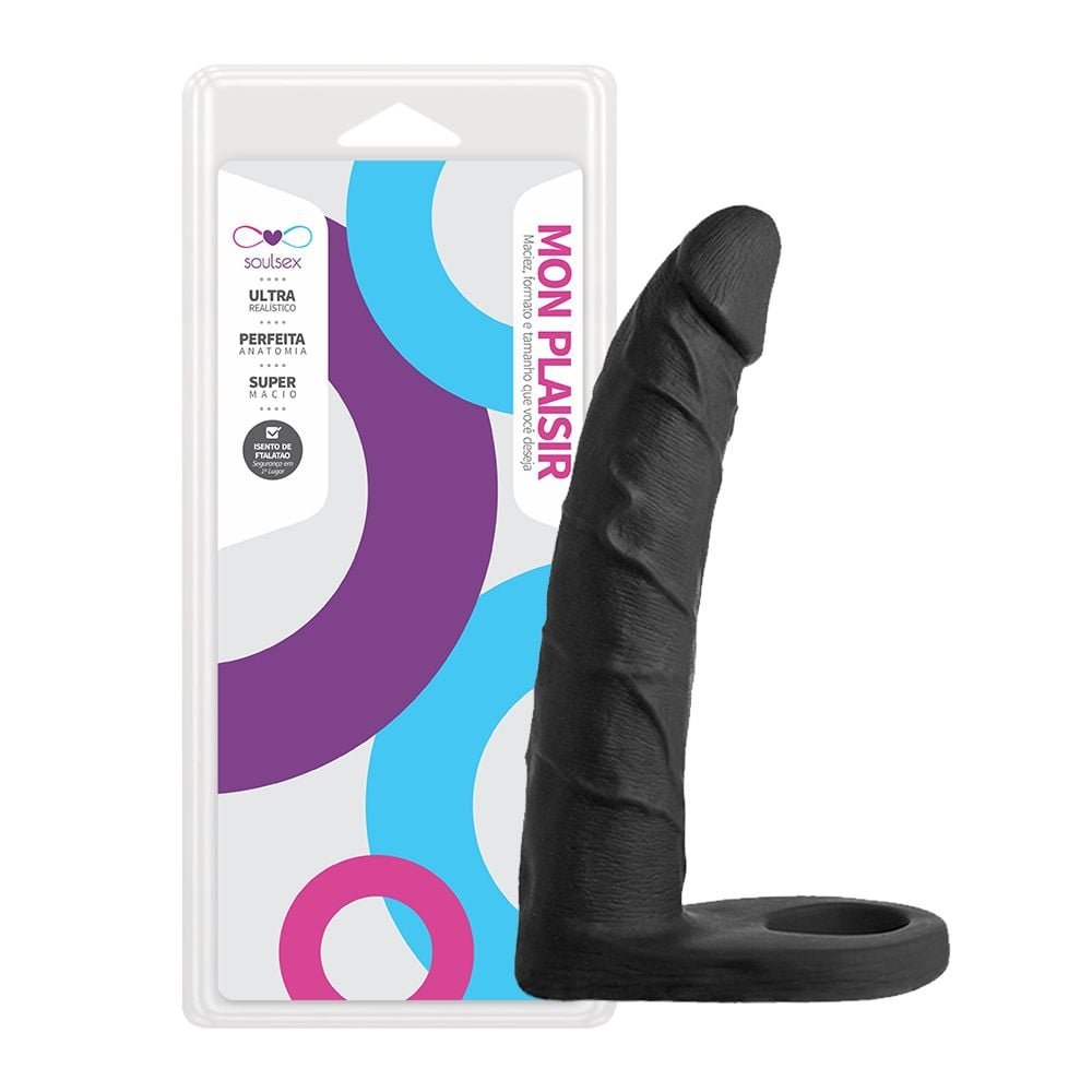 Anel Com Companheiro Amigão 16,5 X 3cm Soulsex