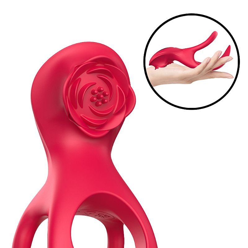 Anel Duplo com Vibro e Controle Remoto - Nolan-B