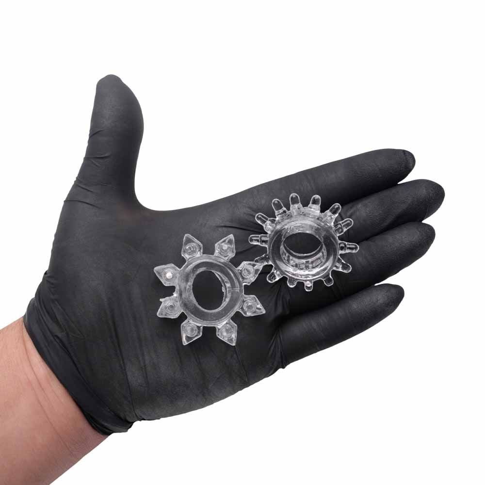Anel Estimulador Com Saliência 2 Unidades Hot Flowers