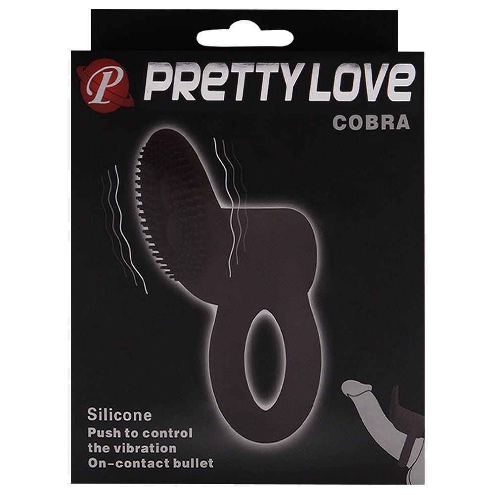 Anel Estimulador Vibrador Pretty Love Cobra Vipmix