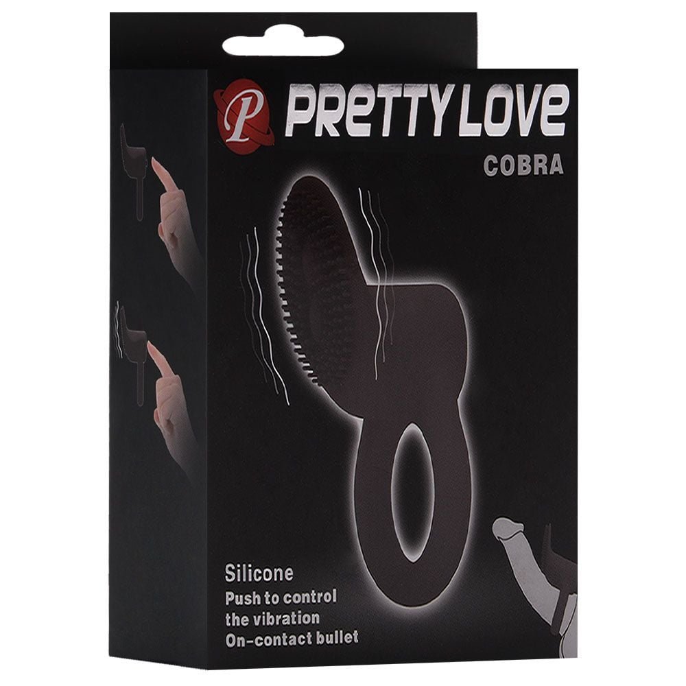 Anel Estimulador Vibrador Pretty Love Cobra Vipmix