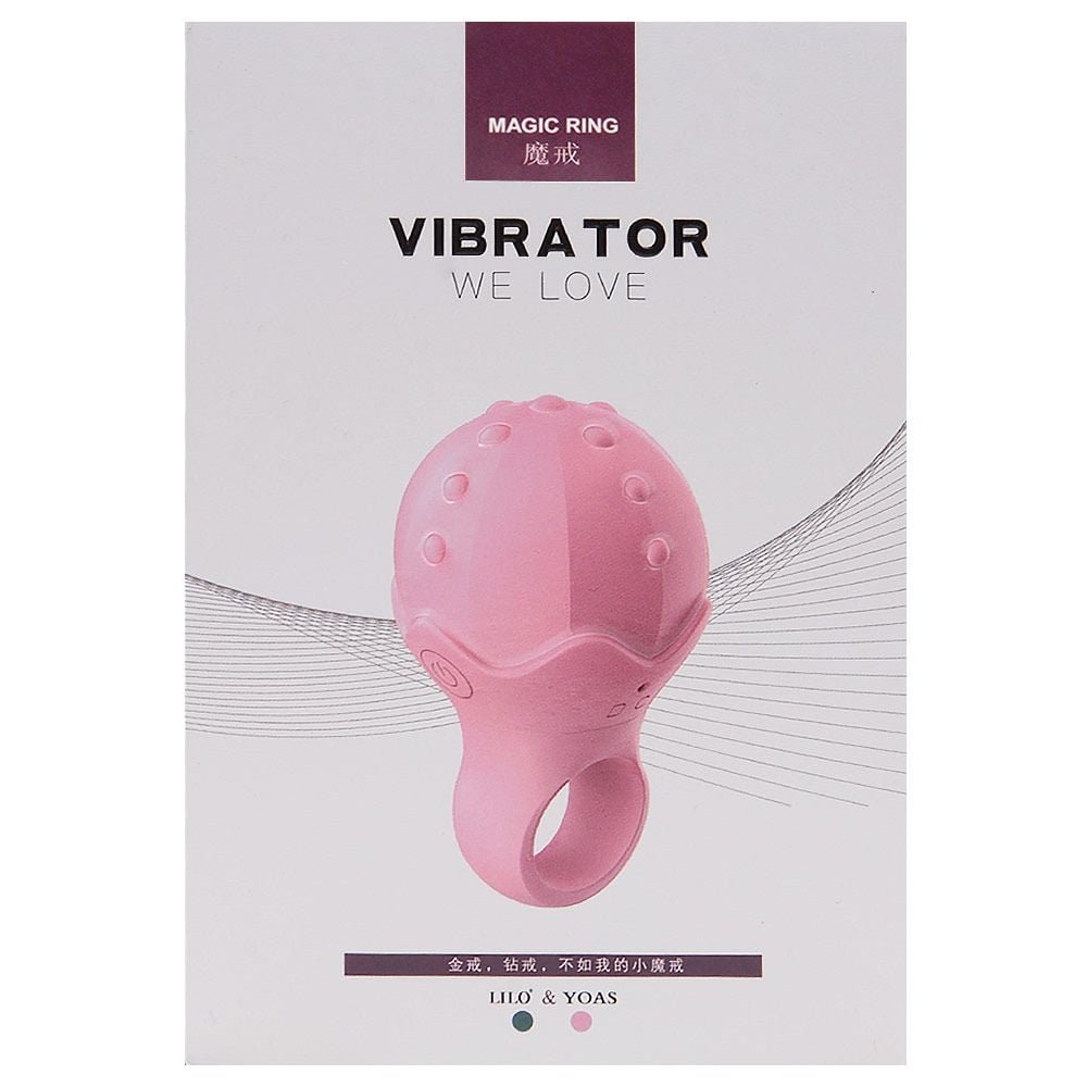 Anel Magic Ring Vibrator Recarregável Lilo Vipmix
