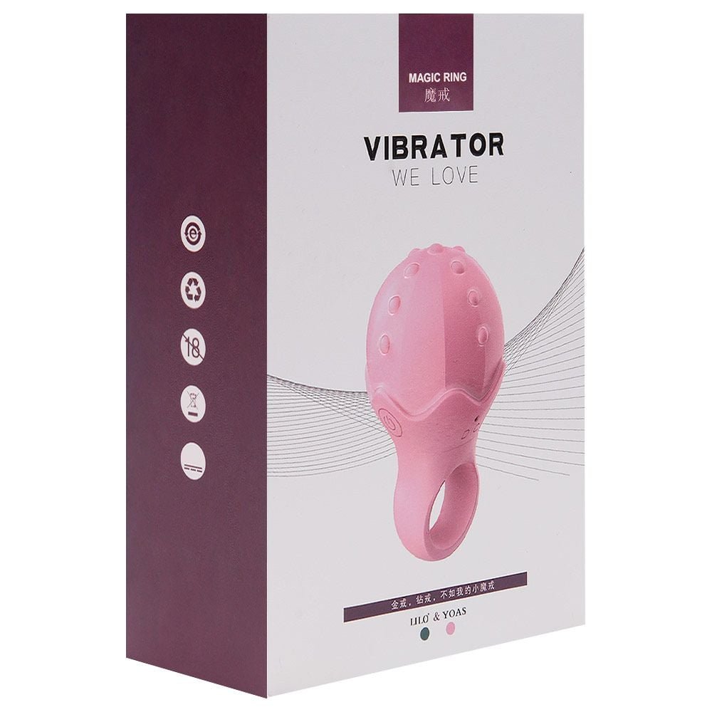 Anel Magic Ring Vibrator Recarregável Lilo Vipmix