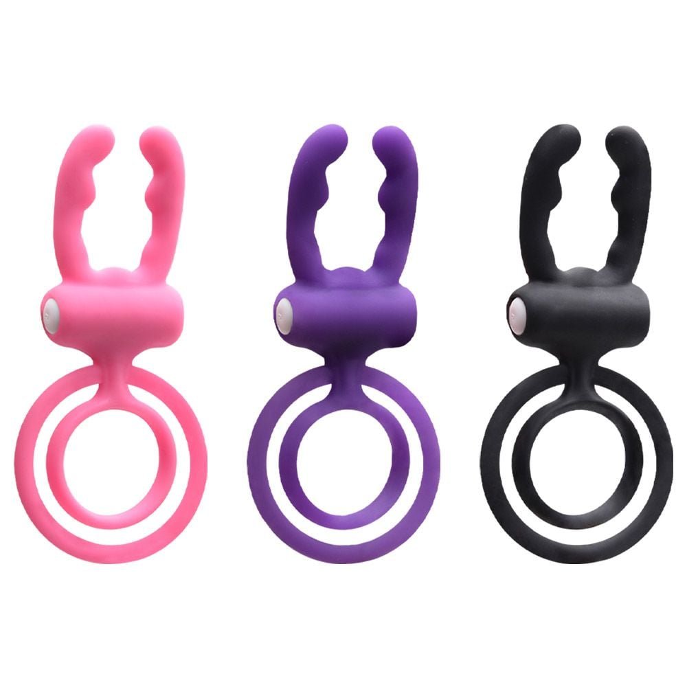 Anel Peniano Argola Testicular Vibrador Vipmix
