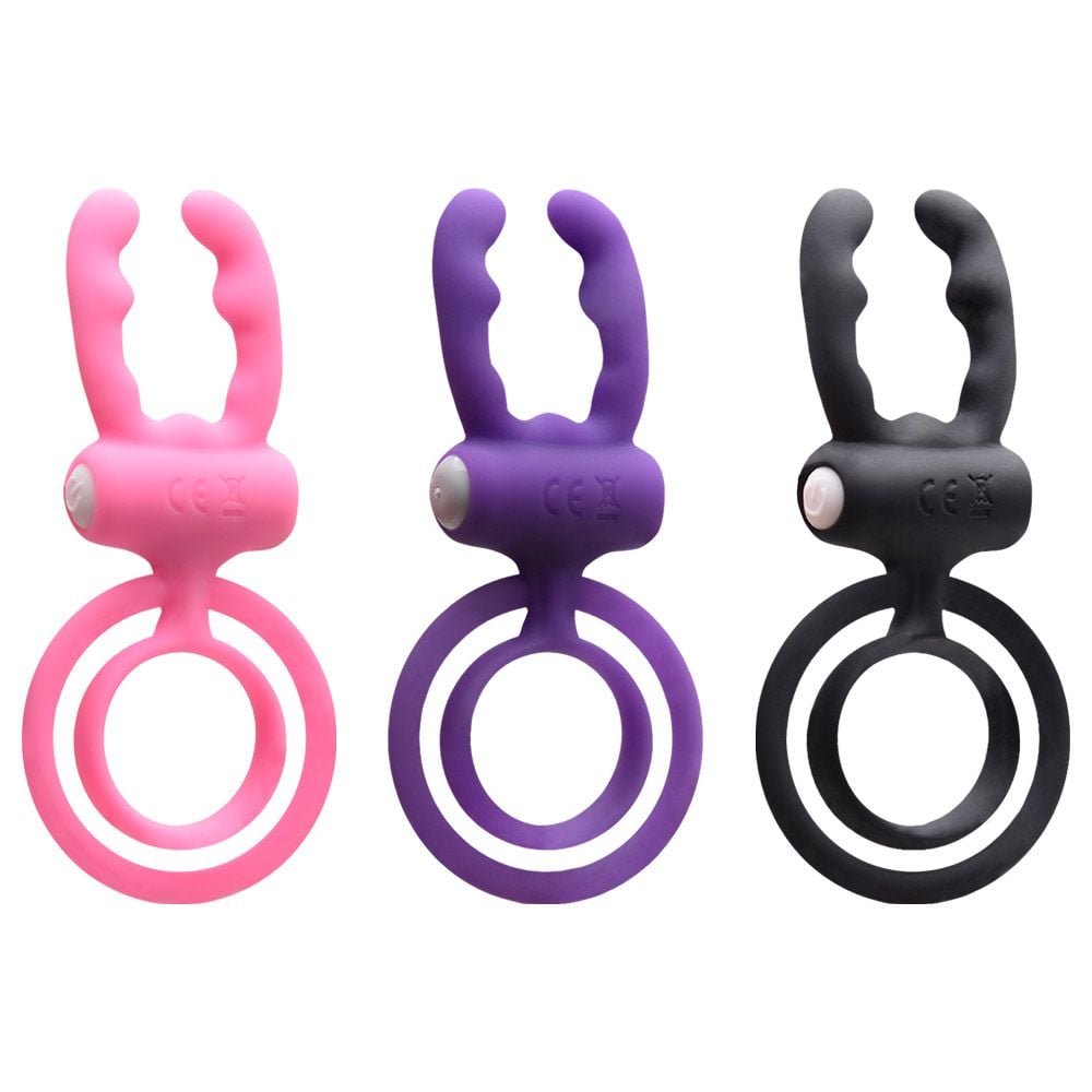 Anel Peniano Argola Testicular Vibrador Vipmix