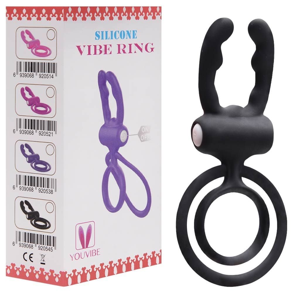 Anel Peniano Argola Testicular Vibrador Vipmix