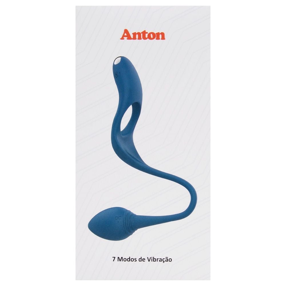 Anel Peniano Clitóris Plug Anal Antom Sexy Import