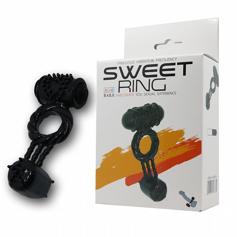Anel Peniano com Duplo Vibrador Sweet Ring
