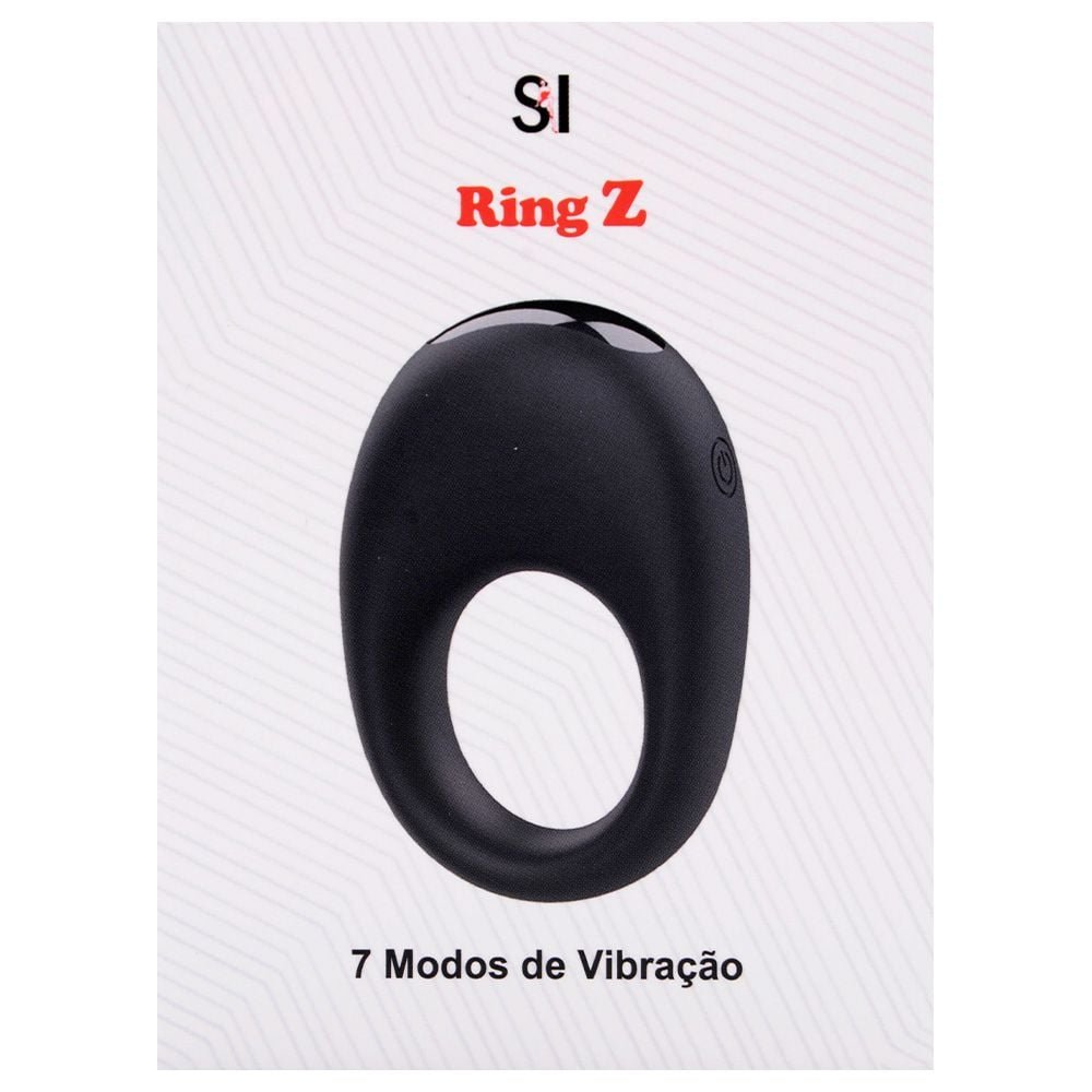 Anel Peniano Com Vibrador Ring Z Sexy Import