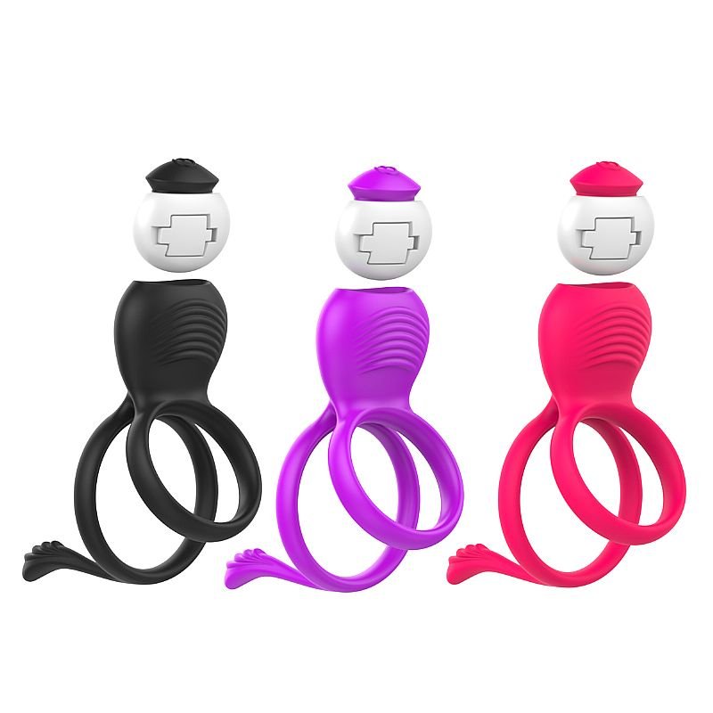 Anel Peniano Duplo com Vibrador