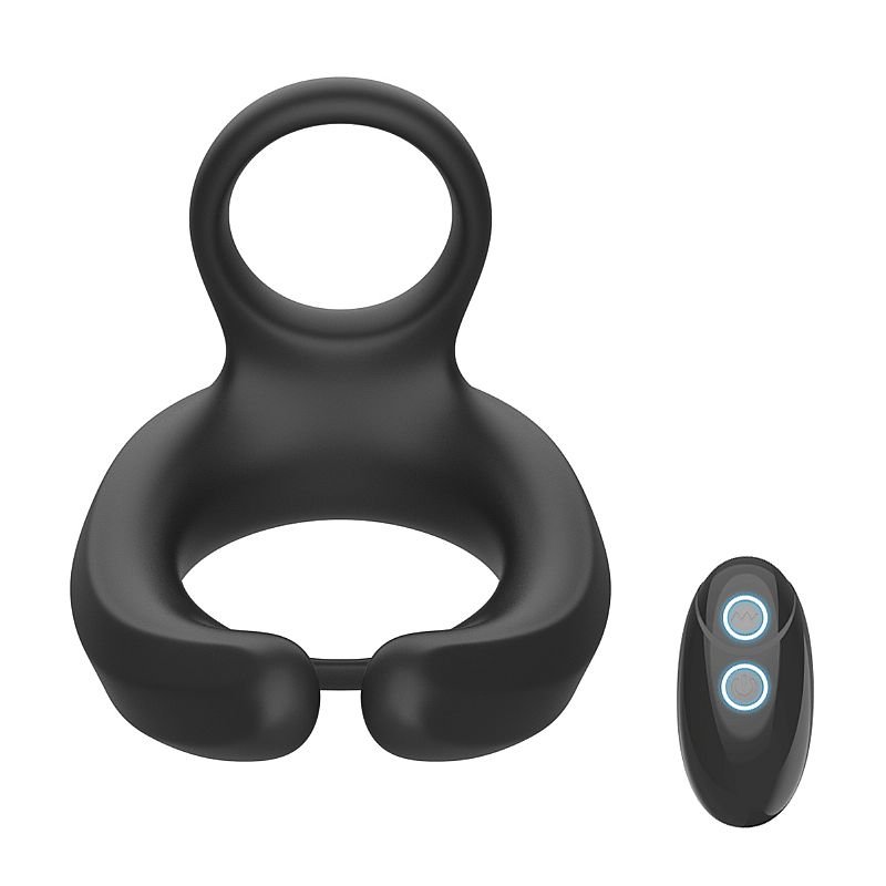 Anel Peniano Duplo com Vibro e Controle Remoto