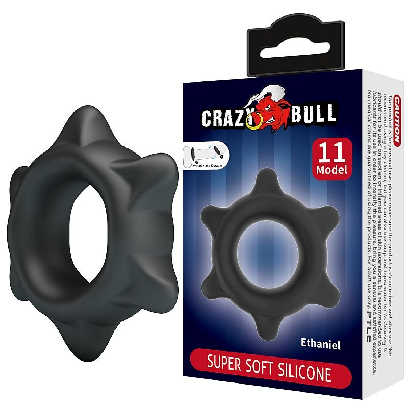 Anel Peniano - Ethaniel - 2,0 X 6,5 - Crazy Bull