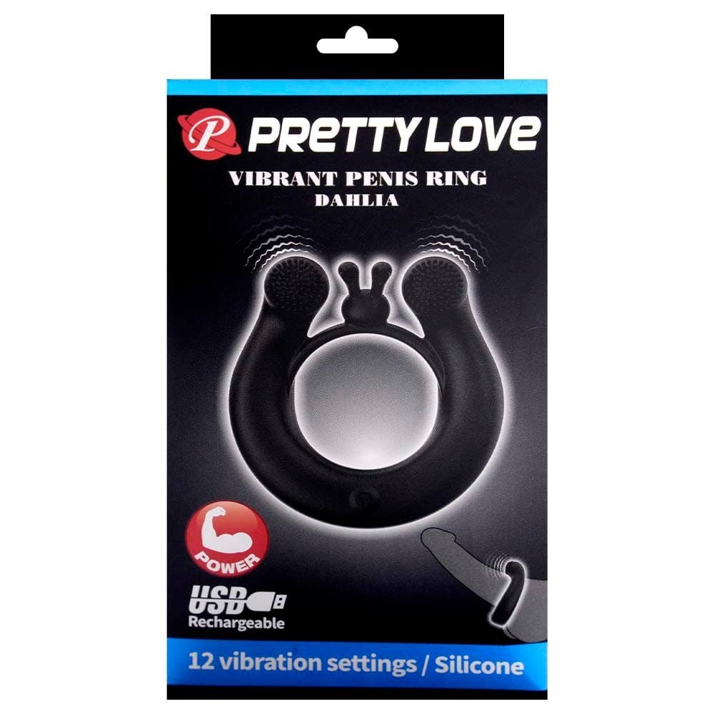 Anel Peniano Recarregável Dahlia Pretty Love Vipmix