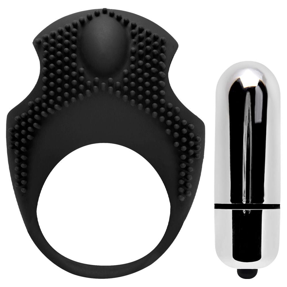 Anel Peniano Silicone Cirúrgico Cápsula Vibratória Vipmix