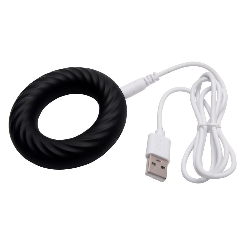 Anel Peniano Vibrador 10 Modos Remoto Sexy Import