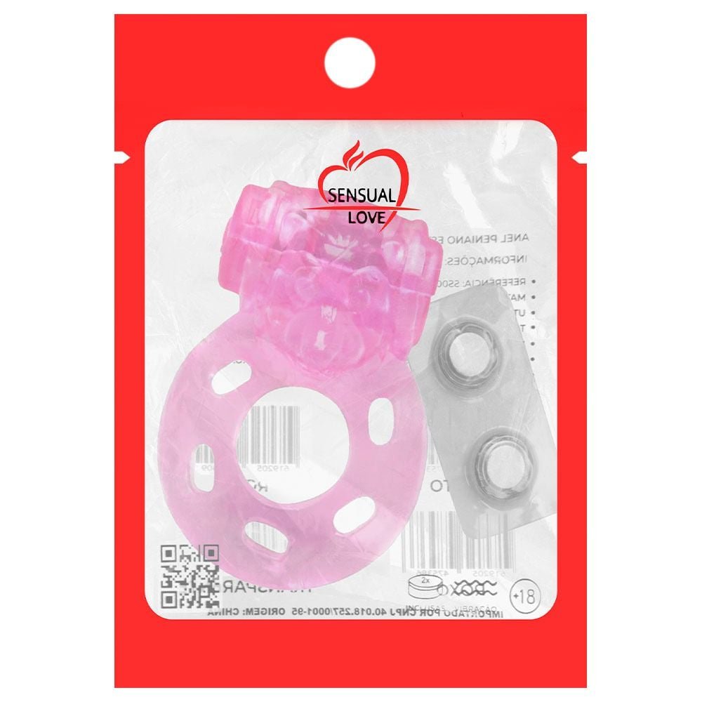 Anel Peniano Vibrador Bichinho Sensual Love
