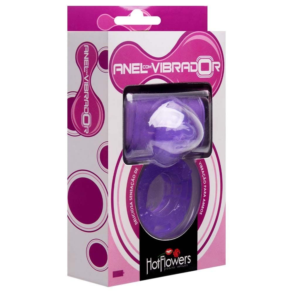 Anel Peniano Vibrador Bichinhos Pilha Palito Hot Flowers