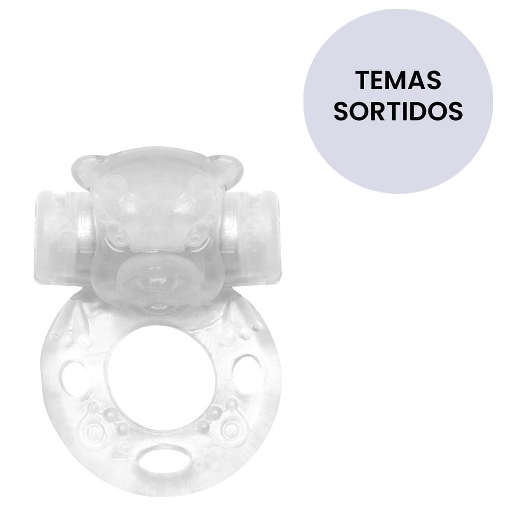 Anel Peniano Vibrador Bichinhos Simples Vipmix