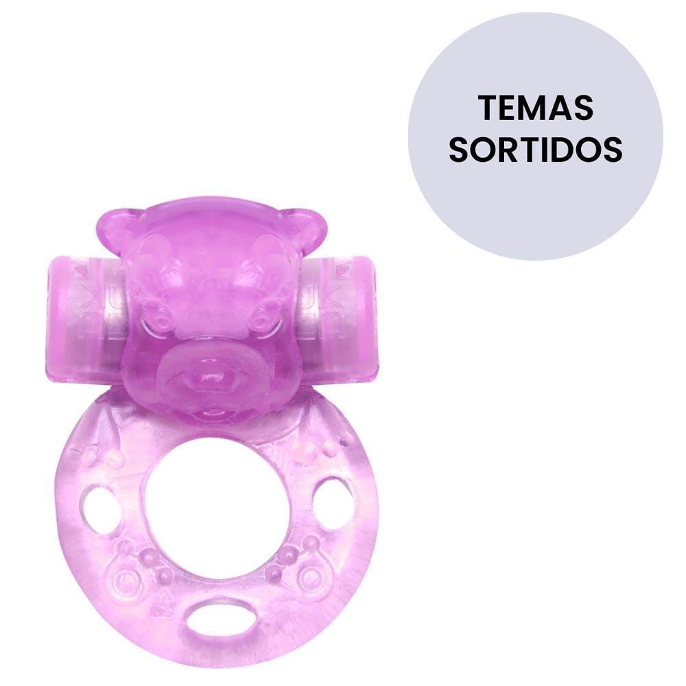 Anel Peniano Vibrador Bichinhos Simples Vipmix