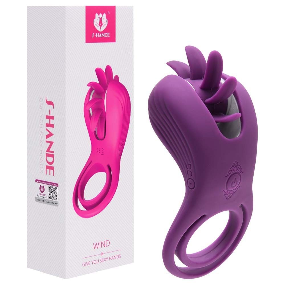 Anel Peniano Vibrador Wind S-hande Sexy Import