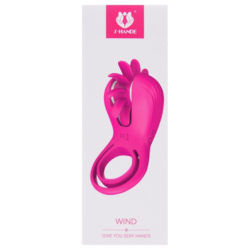 Anel Peniano Vibrador Wind S-hande Sexy Import