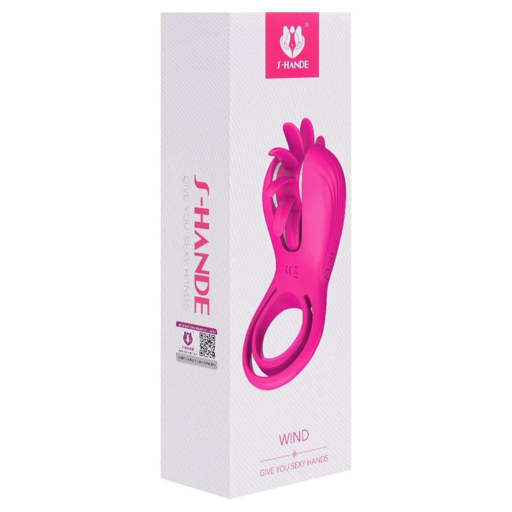Anel Peniano Vibrador Wind S-hande Sexy Import