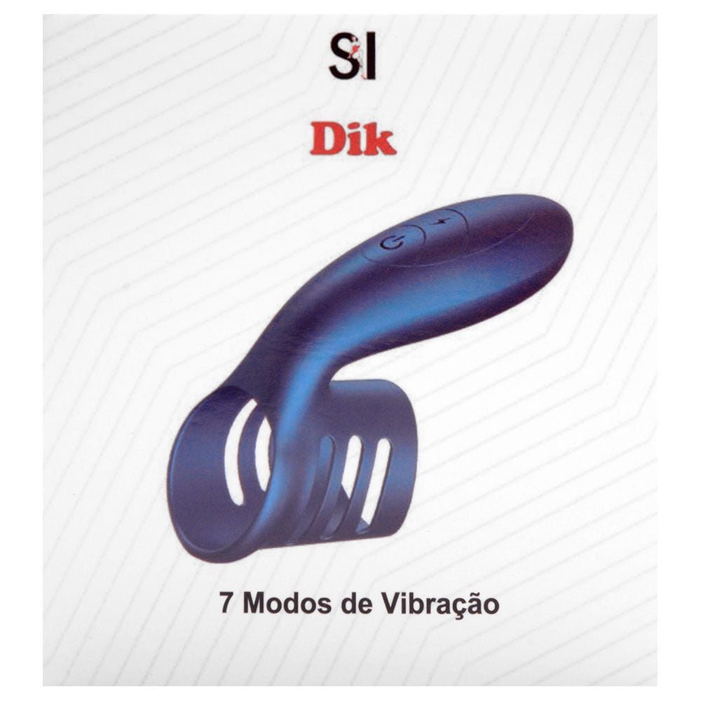 Anel Vibrador Dik Estimulador 7 Modos Sexy Import