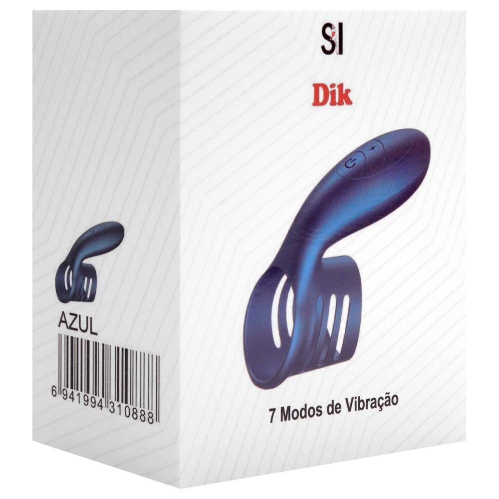 Anel Vibrador Dik Estimulador 7 Modos Sexy Import