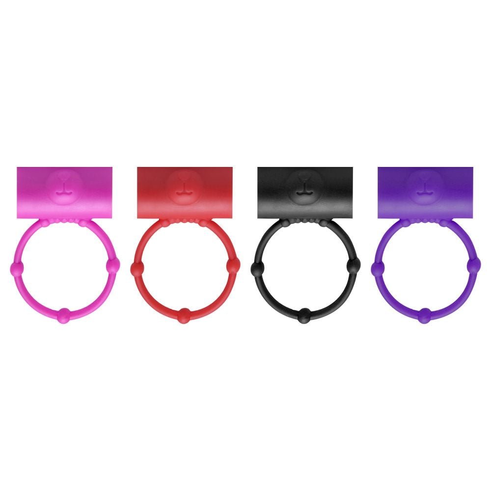 Anel Vibrador Silicone Flexível Urso Youvibe Vipmix