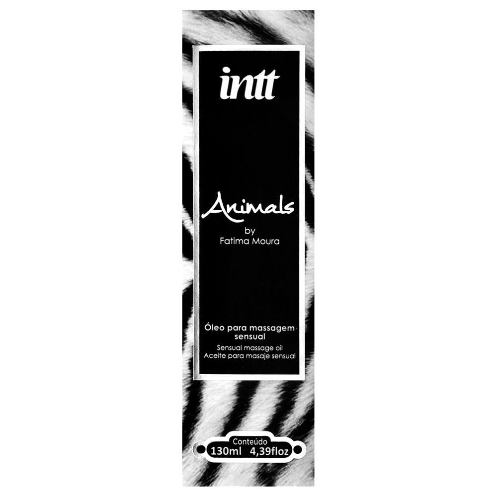 Animals óleo Afrodisíaco Massagem 130ml Intt